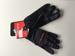 Carraro - MEDIUM UZUN PARMAK ELDİVEN SİYAH CR-2142