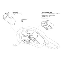 SELE GRAVITA ALPACA X5 CARRIAGE KIT 130 mm F205URNA13814 - Thumbnail