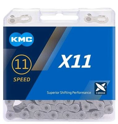 ZİNCİR X11 GRİ 11 VİTES UYUMLU KUTULU 118L BX11RGY18