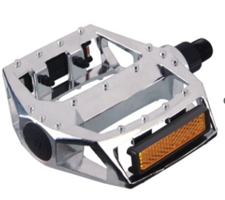 PEDAL HF-832 PLATFORM ALÜMİNYUM BARREL GÜMÜŞ 112x105mm 414g/pr