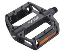 Briviga - PEDAL HF-805 PLATFORM ALÜMİNYUM BARREL SİYAH 110x100mm 363g/pr