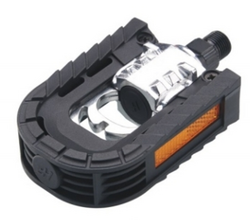 Briviga - PEDAL HF-881 KATLANIR ALÜMİNYUM/PLASTİK BARREL SİYAH 112x70mm 426g/pr