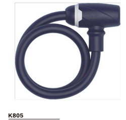 Briviga - KABLO KİLİT ANAHTARLI K805 MAVİ 15X650 mm