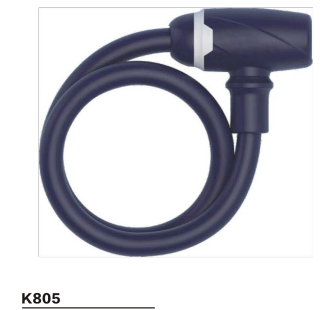 KABLO KİLİT ANAHTARLI K805 MAVİ 15X650 mm