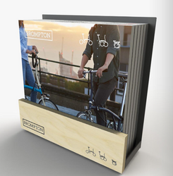 Brompton - BROSÜR TUTUCU AHSAP